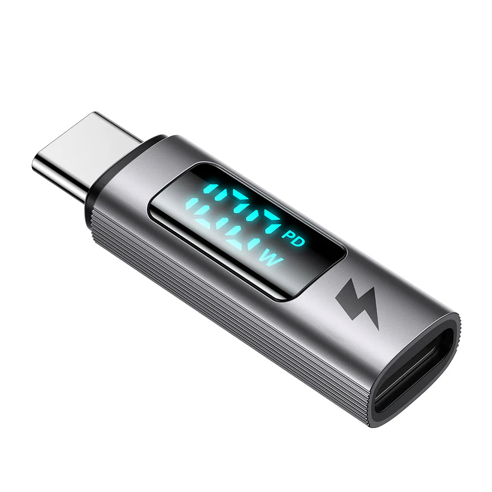 Mcdodo USB C Cable with Power Display & 100W Fast Charging - Black Mcdodo USB C Cable with Power Display & 100W Fast Charging - Black