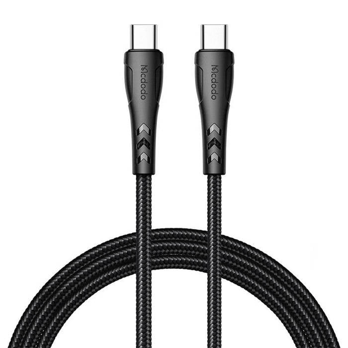 Mcdodo USB C to USB C PD 60W Cable 1.2m - Black Mcdodo USB C to USB C PD 60W Cable 1.2m - Black