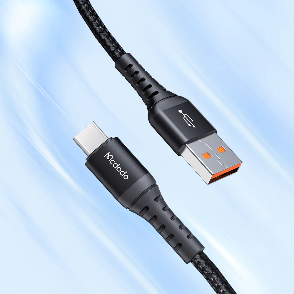 Mcdodo USB Type C Charging Data Cable 1m Fast Charging - Black Mcdodo USB Type C Charging Data Cable 1m Fast Charging - Black