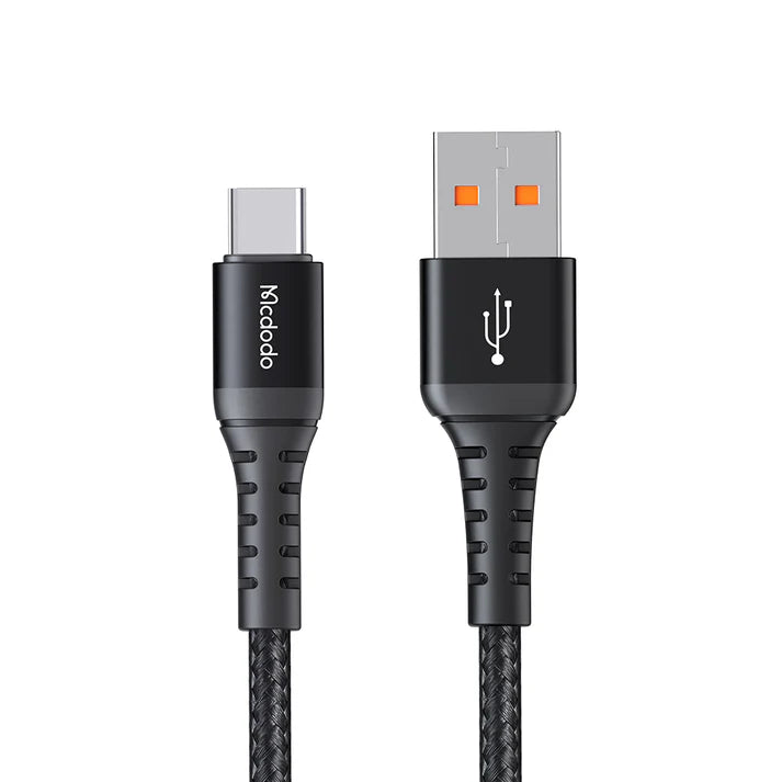 Mcdodo USB Type C Charging Data Cable 1m Fast Charging - Black Mcdodo USB Type C Charging Data Cable 1m Fast Charging - Black