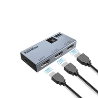 مقسم HDMI 2 منافذ 8K Promate MediaSwitch-2T