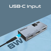 مقسم HDMI 2 منافذ 8K Promate MediaSwitch-2T