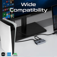مقسم HDMI 2 منافذ 8K Promate MediaSwitch-2T