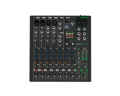 Mackie ProFX10v3+ ميكسر احترافي مع USB وتأثيرات رقمية
