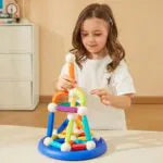 Mideer Rainbow Magnetic Building Stick – 100 Pieces for Kids Mideer Rainbow Magnetic Building Stick – 100 Pieces for Kids