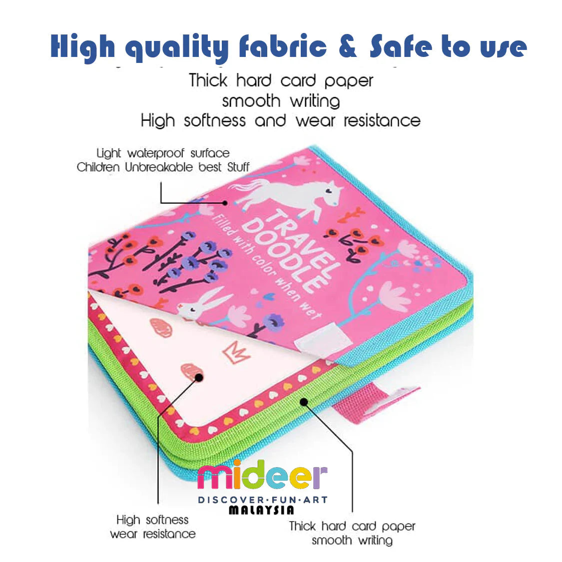Mideer Travel Doodle – Pink Mideer Travel Doodle – Pink