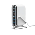 Momax 1 Charge Flow & 6 Port GaN Charger 120W - White