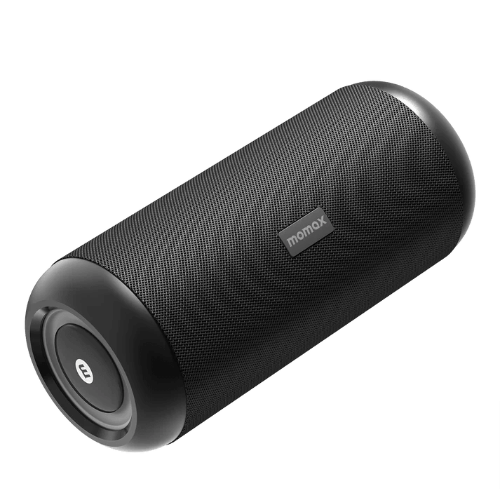 Momax Intune Plus Wireless Outdoor Speaker with LED Lighting - Black