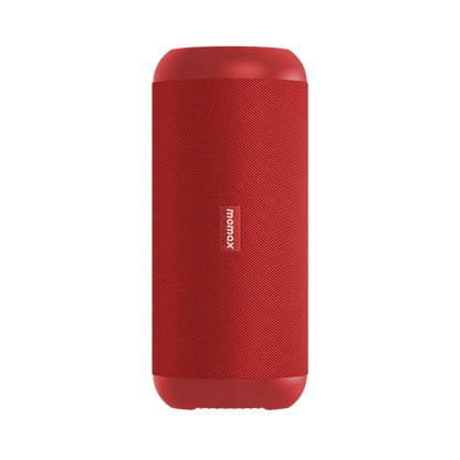 Momax Intune Plus Wireless Outdoor Speaker with LED Lighting - Red