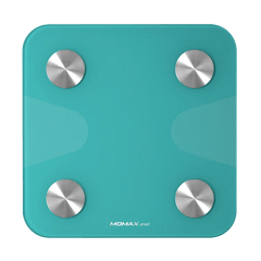 Momax Lite Tracker IoT Body Scale with Smart Body Analysis - Blue