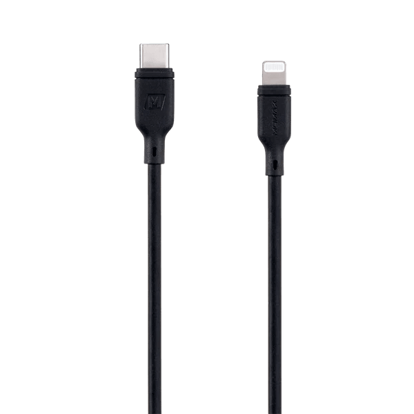 Momax Zero USB-C to Lightning Cable 2m for Fast Charging - Black & White Momax Zero USB-C to Lightning Cable 2m for Fast Charging - Black & White