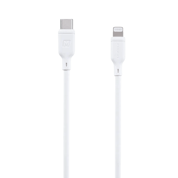 Momax Zero USB-C to Lightning Cable 2m for Fast Charging - Black & White Momax Zero USB-C to Lightning Cable 2m for Fast Charging - Black & White