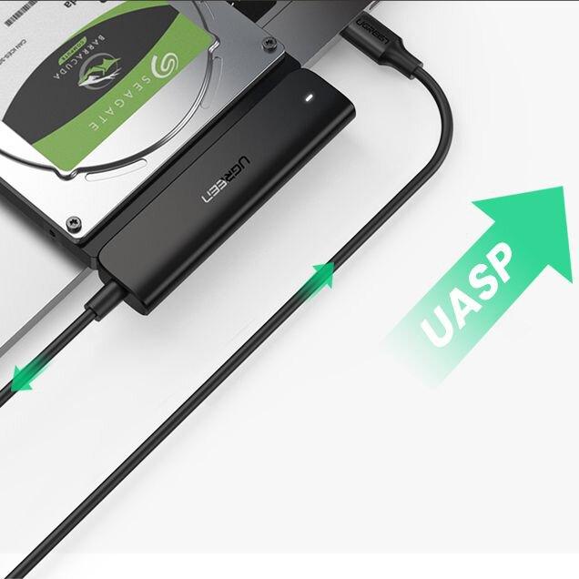 محول يوجرين USB-C 3.0 إلى SATA بحجم 2.5 بوصة - 50 سم