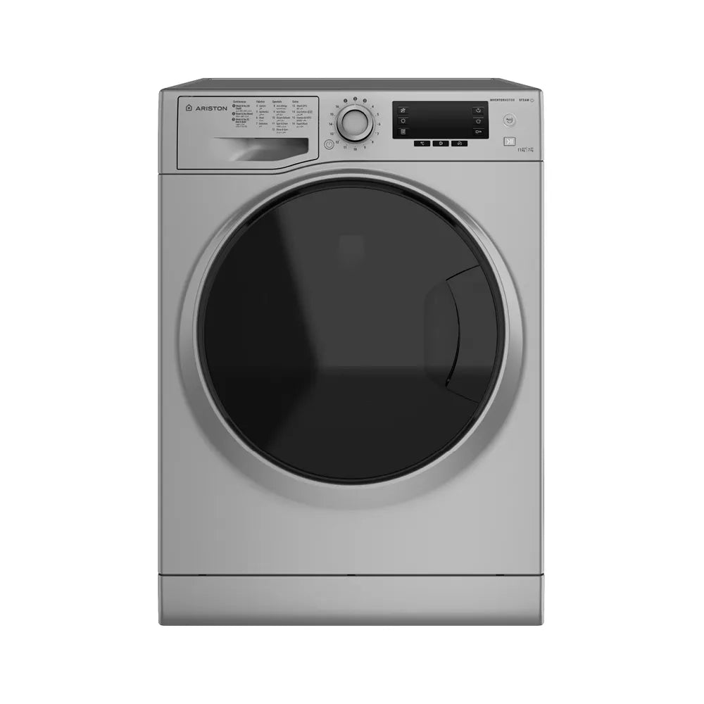 ARISTON Washer Dryer – 11/7 kg – 1600 RPM | Powerful & Efficient ARISTON Washer Dryer – 11/7 kg – 1600 RPM | Powerful & Efficient