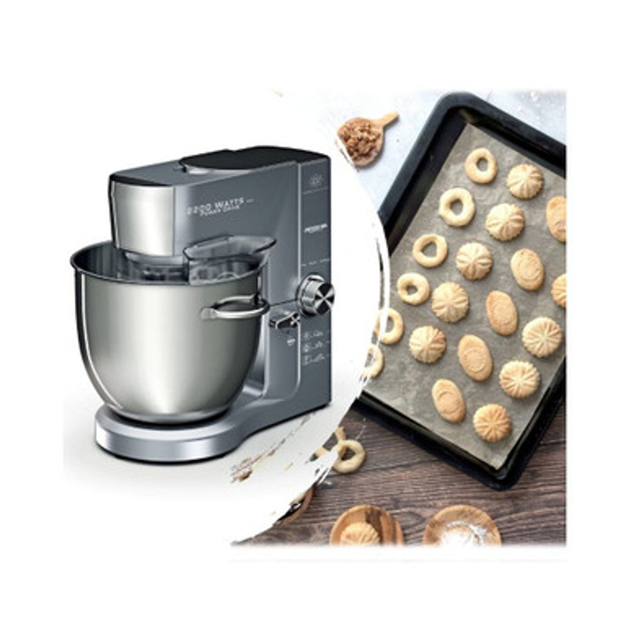 Arshia Planetary Stand Mixer 10L 8 Speeds + 3 Attachments Arshia Planetary Stand Mixer 10L 8 Speeds + 3 Attachments