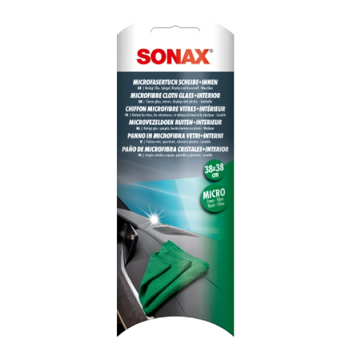 Sonax Microfibre Cloth Glass+Interior (Single Piece)