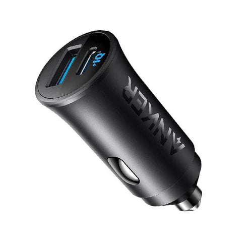 Anker USB-C Car Charger 30W 2-Port Type-C Car Adapter