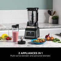 Ninja 2-in-1 Blender Kitchen System BN750ME – 1200W – 2.1L Jug – Personal Cup