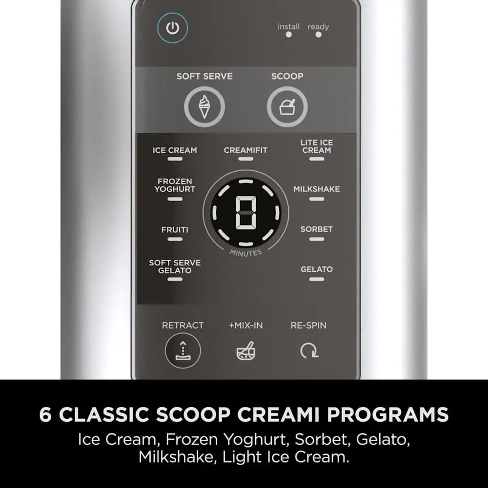 Ninja CREAMi Swirl NC701UK 13-in-1 Ice Cream & Soft Serve Maker