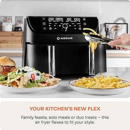 Nutricook Air Fryer Duo 2 Flexzone