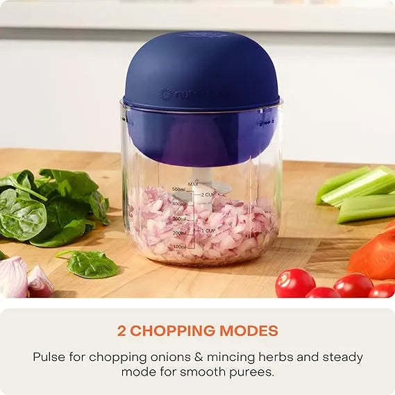Nutricook Choppi 500ML - Blue Nutricook Choppi 500ML - Blue