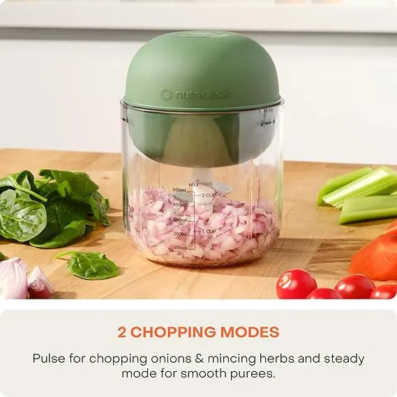 Nutricook Choppi 500ML - Green Nutricook Choppi 500ML - Green
