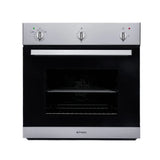 Conti 60cm Built-In Gas Oven, 61L, Double Glass Door – OGK 6107 IX