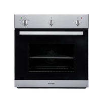 Conti 60cm Built-In Gas Oven, 61L, Double Glass Door – OGK 6107 IX