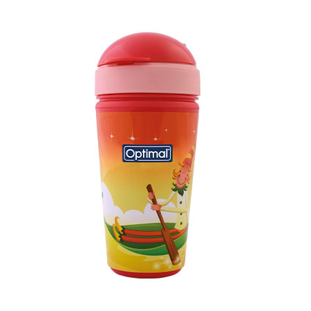 Optimal Silicone Straw Cup 350ML – Baby Sippy Cup