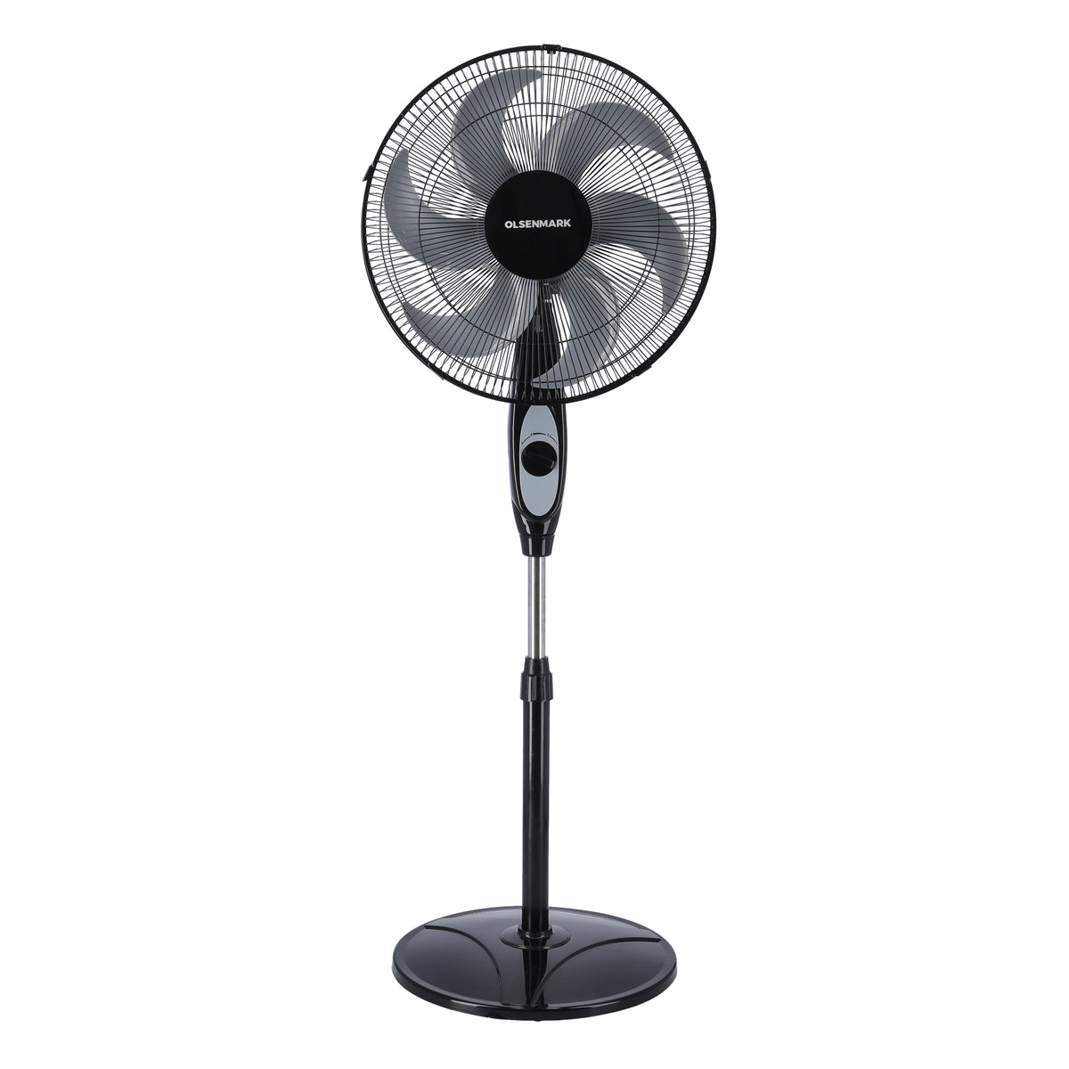 Olsenmark 16" Classic Stand Fan with 3 Speeds & 6 Metal Blades