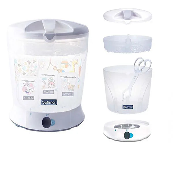 جهاز تعقيم بالبخار الرقمي Optimal – جديد وآمن للأطفال