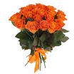 12 Orange Roses