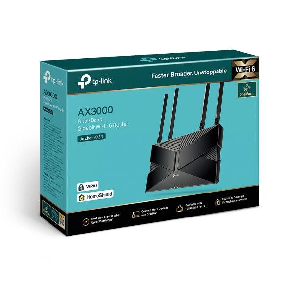 راوتر TP-Link AX3000 ثنائي النطاق Gigabit Wi-Fi 6