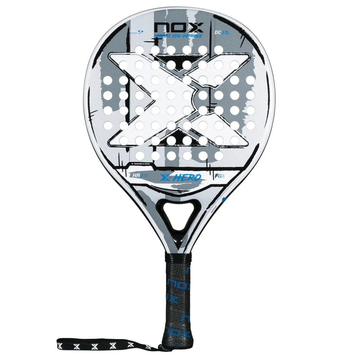 NOX X-Hero White 2026 Padel Racket