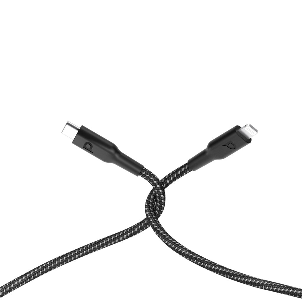 Powerology Braided USB-C to Lightning Cable 2M PD 60W