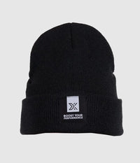 PATCH BEANIE Black – Stylish Winter Beanie Hat