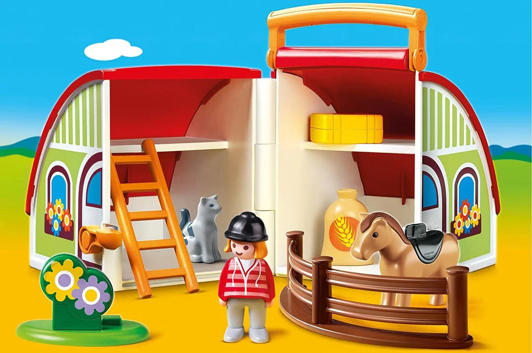 Playmobil 1.2.3 My Take Along Farm - Fun & Educational Toy Playmobil 1.2.3 My Take Along Farm - Fun & Educational Toy