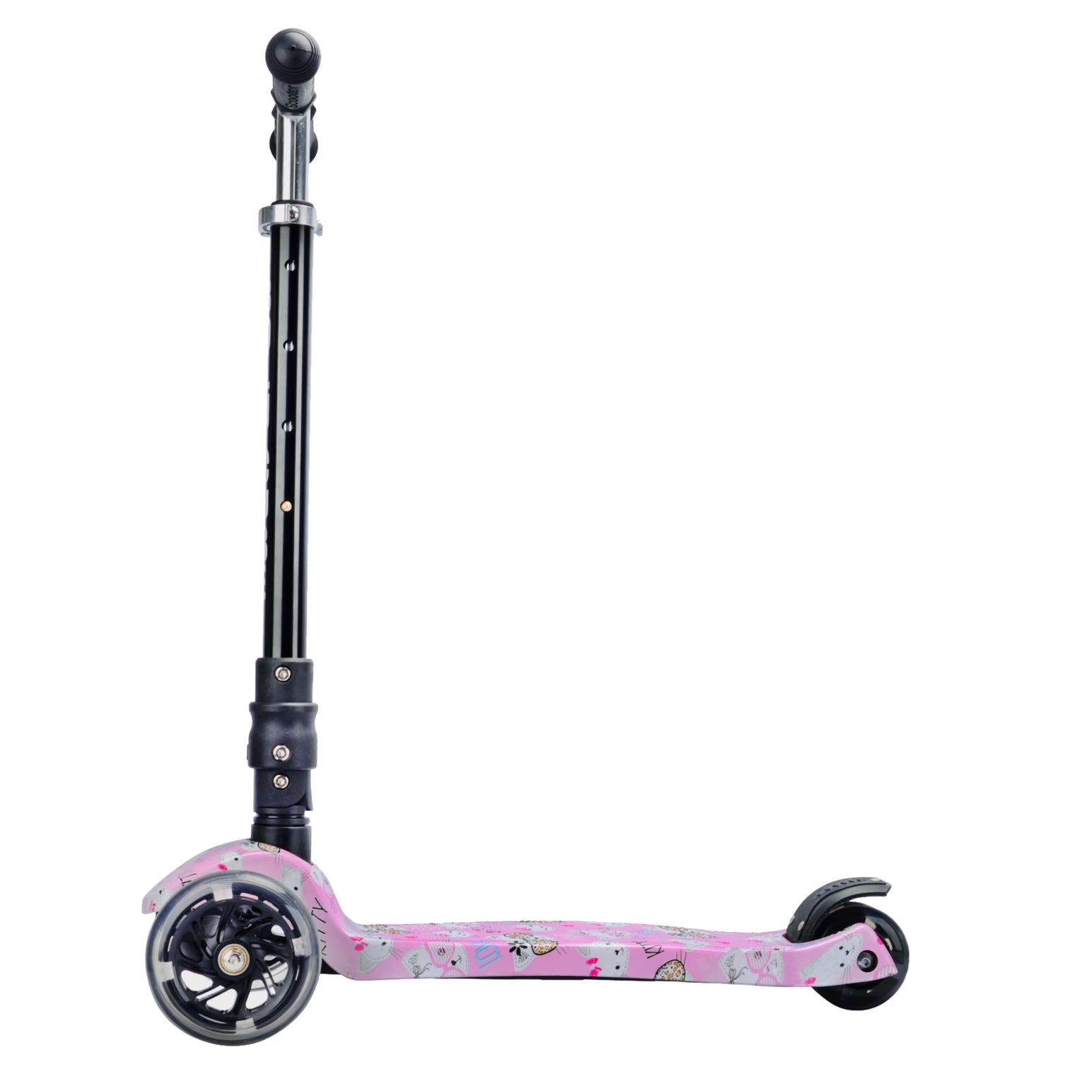 Boldcube Big 3-Wheel Scooter – Kitty Love, Age 5-10 Boldcube Big 3-Wheel Scooter – Kitty Love, Age 5-10