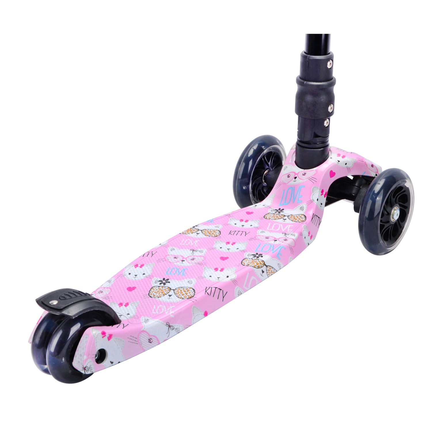 Boldcube Big 3-Wheel Scooter – Kitty Love, Age 5-10 Boldcube Big 3-Wheel Scooter – Kitty Love, Age 5-10