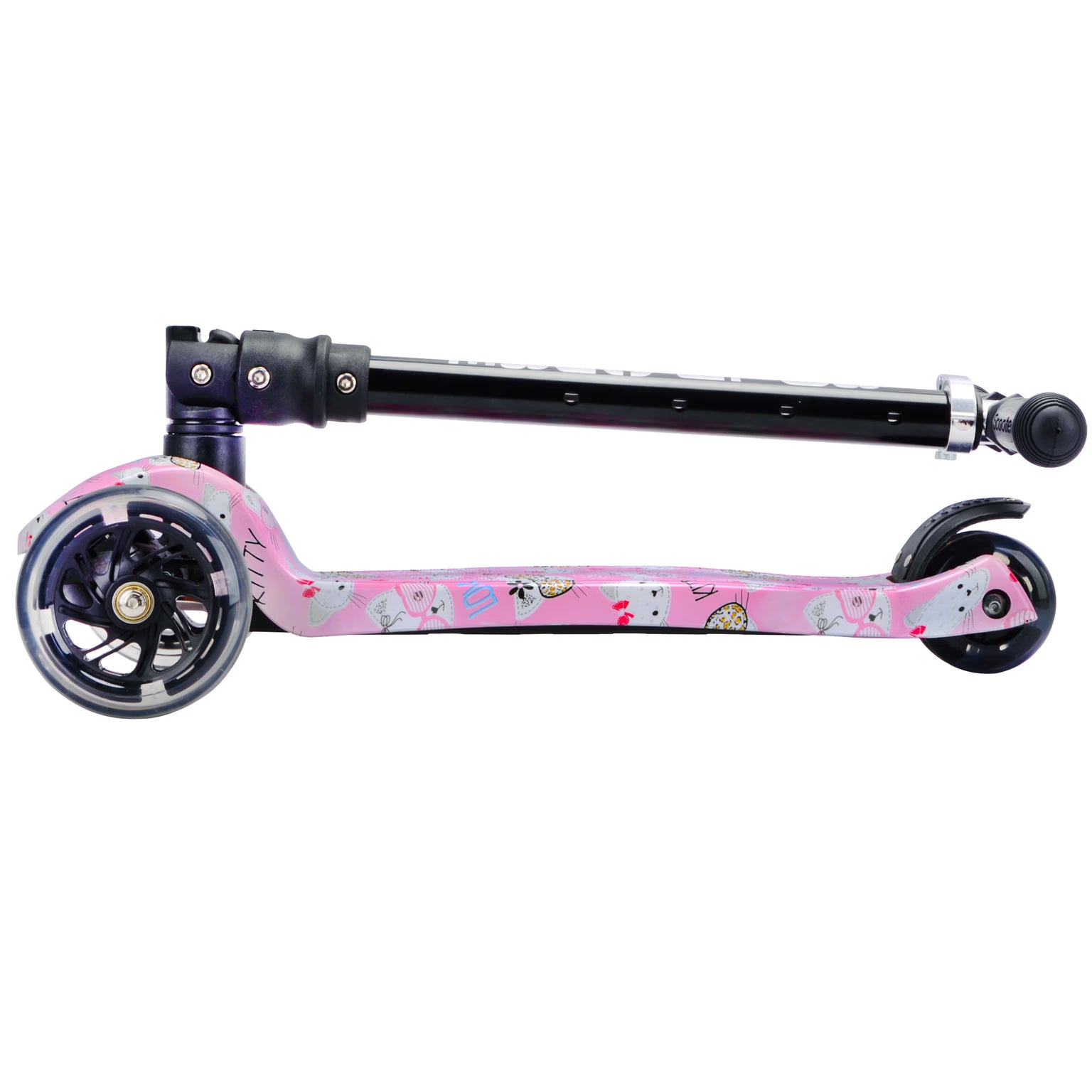 Boldcube Big 3-Wheel Scooter – Kitty Love, Age 5-10 Boldcube Big 3-Wheel Scooter – Kitty Love, Age 5-10