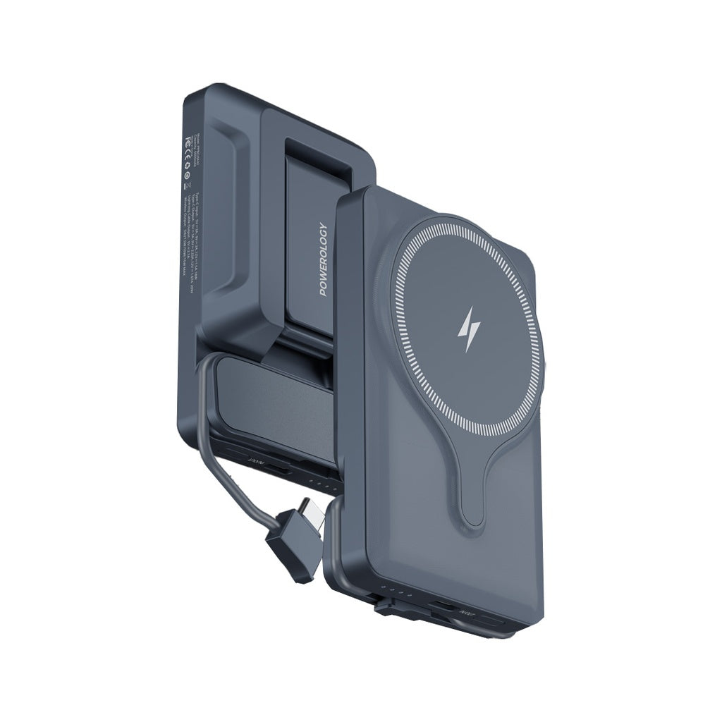 Powerology 5000mAh Magnetic Wireless Car Charger Mount Powerology 5000mAh Magnetic Wireless Car Charger Mount