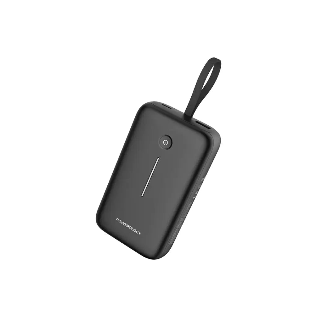 Powerology 10000mAh Mini Power Bank with 22.5W Fast Charge