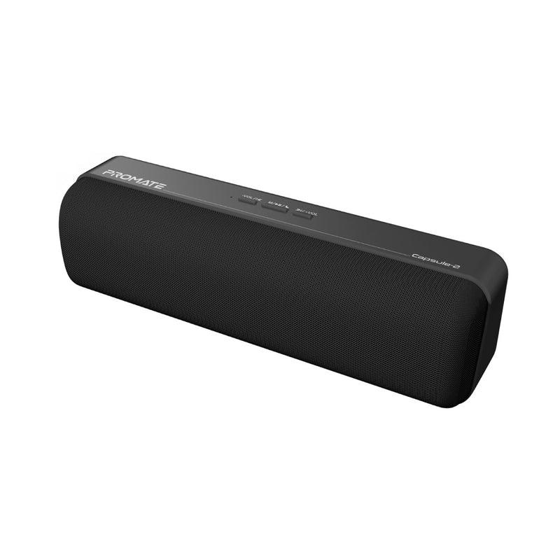 PROMATE Capsule 2 Portable Speaker with CrystalSound HD Audio - Black