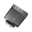 PROMATE GaNCharge-140W GaN USB C Charger with 30W QC 3.0 - Black