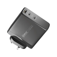 PROMATE GaNCharge-140W GaN USB C Charger with 30W QC 3.0 - Black