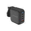 PROMATE GaNPort4 100PD 100W GaN Charger with 4 Ports - Black