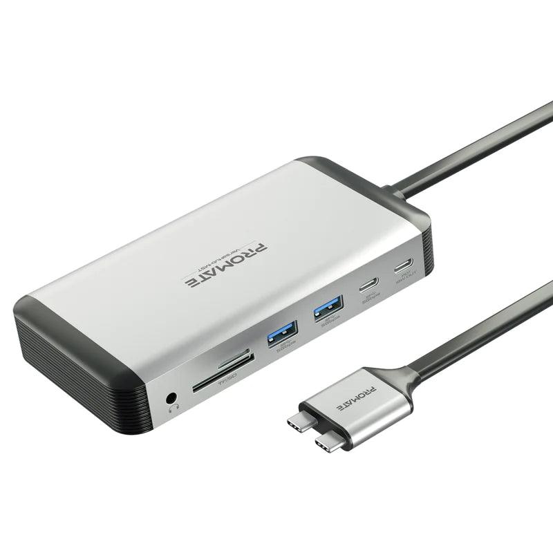 PROMATE VersaHub MST 13 in 1 Dock with 150W Adapter