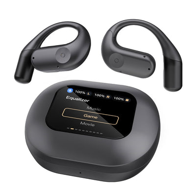 Powerology ENC Air Conduction Earbuds with Charging Display