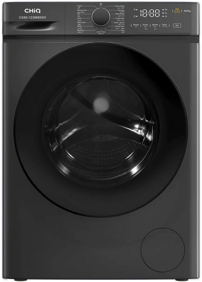 CHiQ 8KG Automatic Washing Machine 1200 RPM, 16 Programs