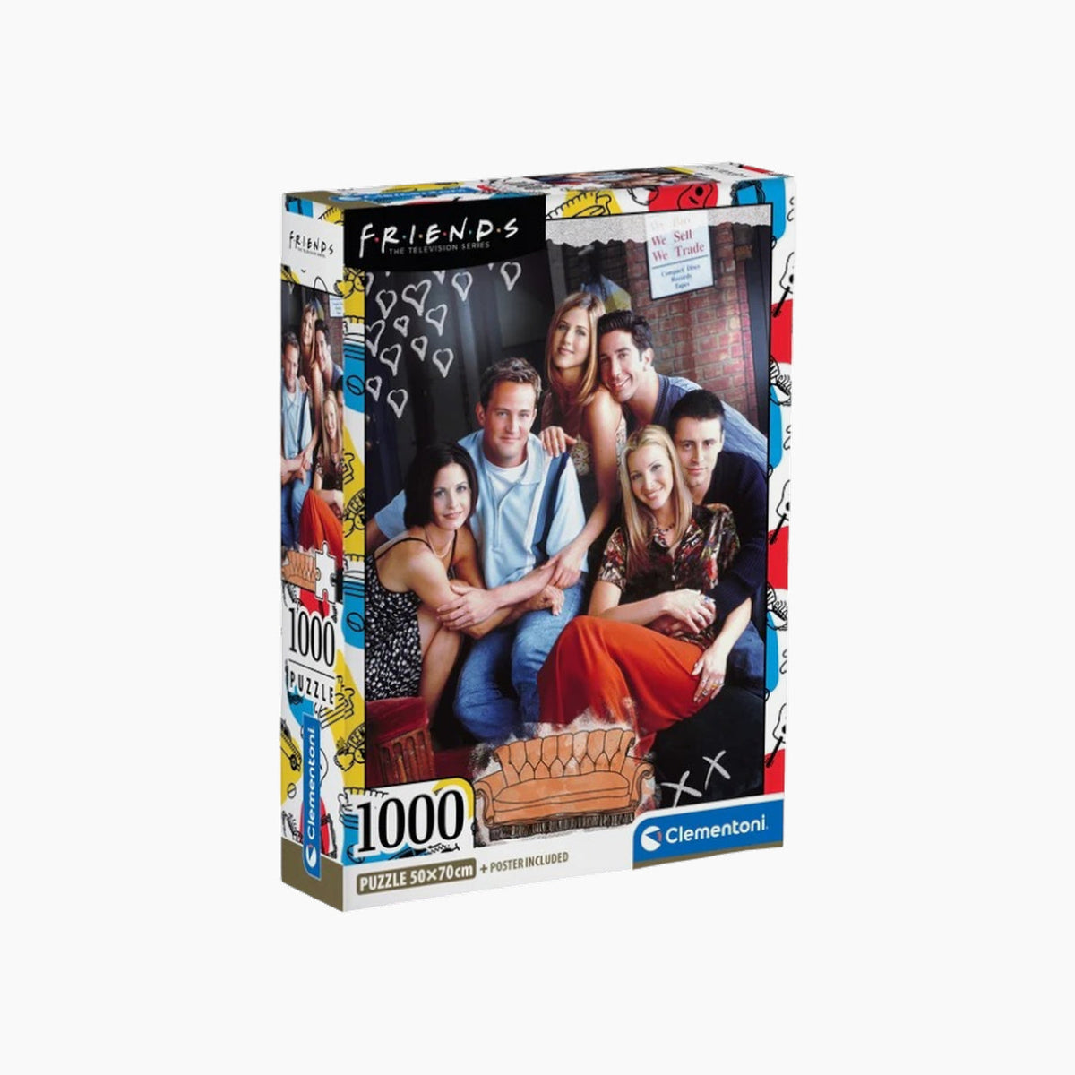 Clementoni Friends Jigsaw Puzzle – 1000 Pieces